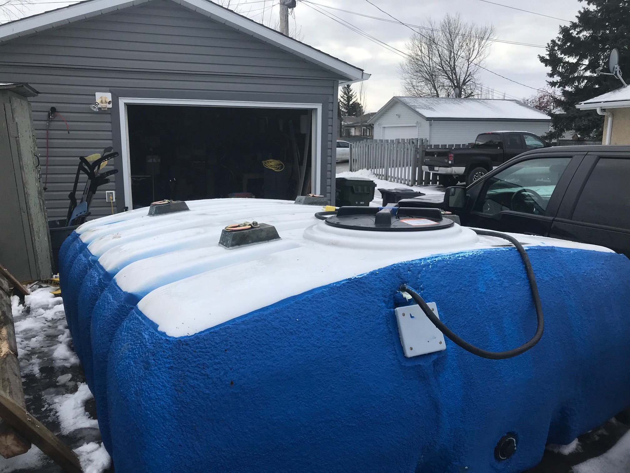 500 Gal Insulated & Heat Traced